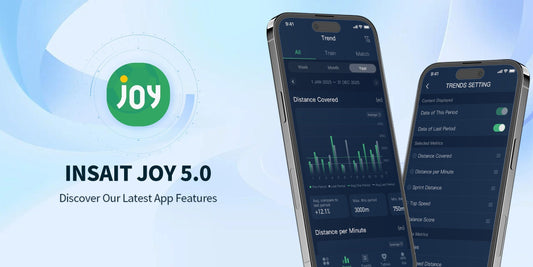 Introducing INSAIT JOY 5.0 featuring new parameters and features to elevate performance using INSAIT JOY smart shin guards.