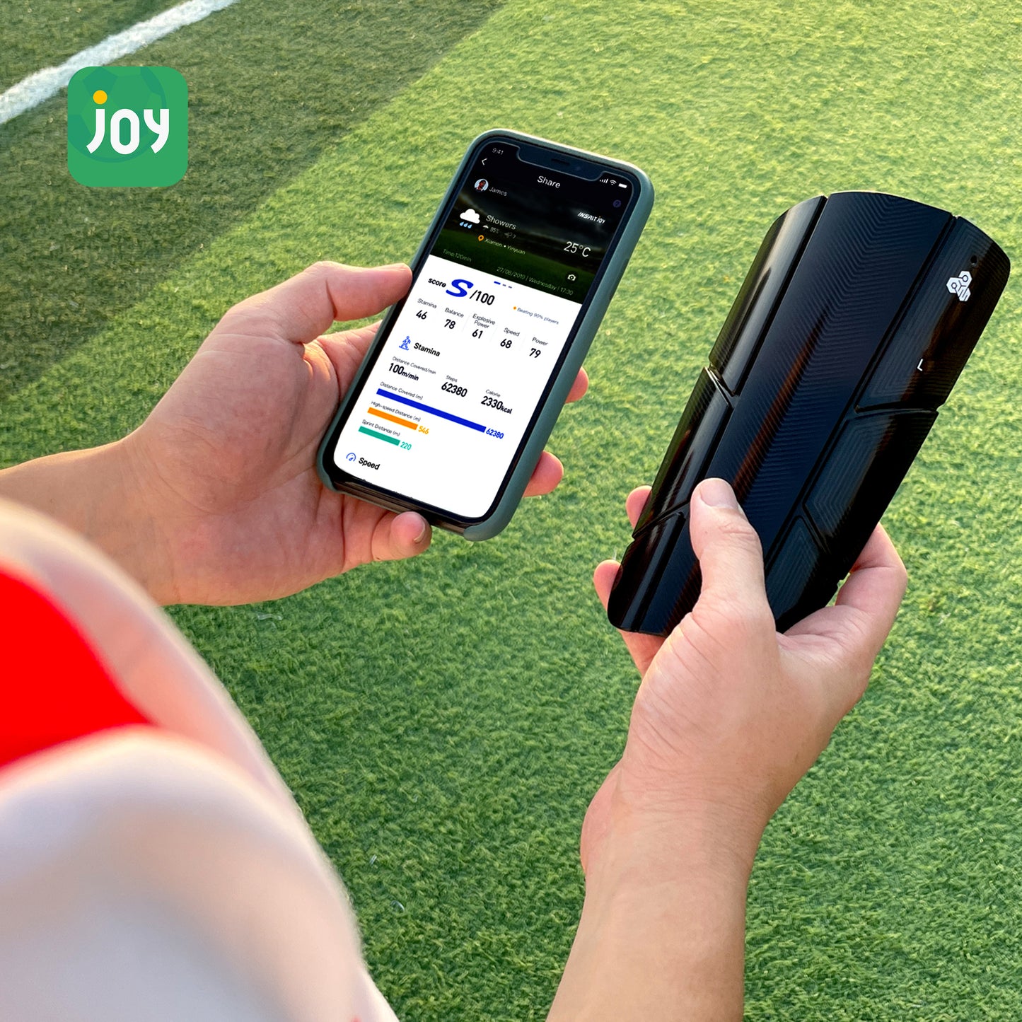 sync your football game data with insait joy app